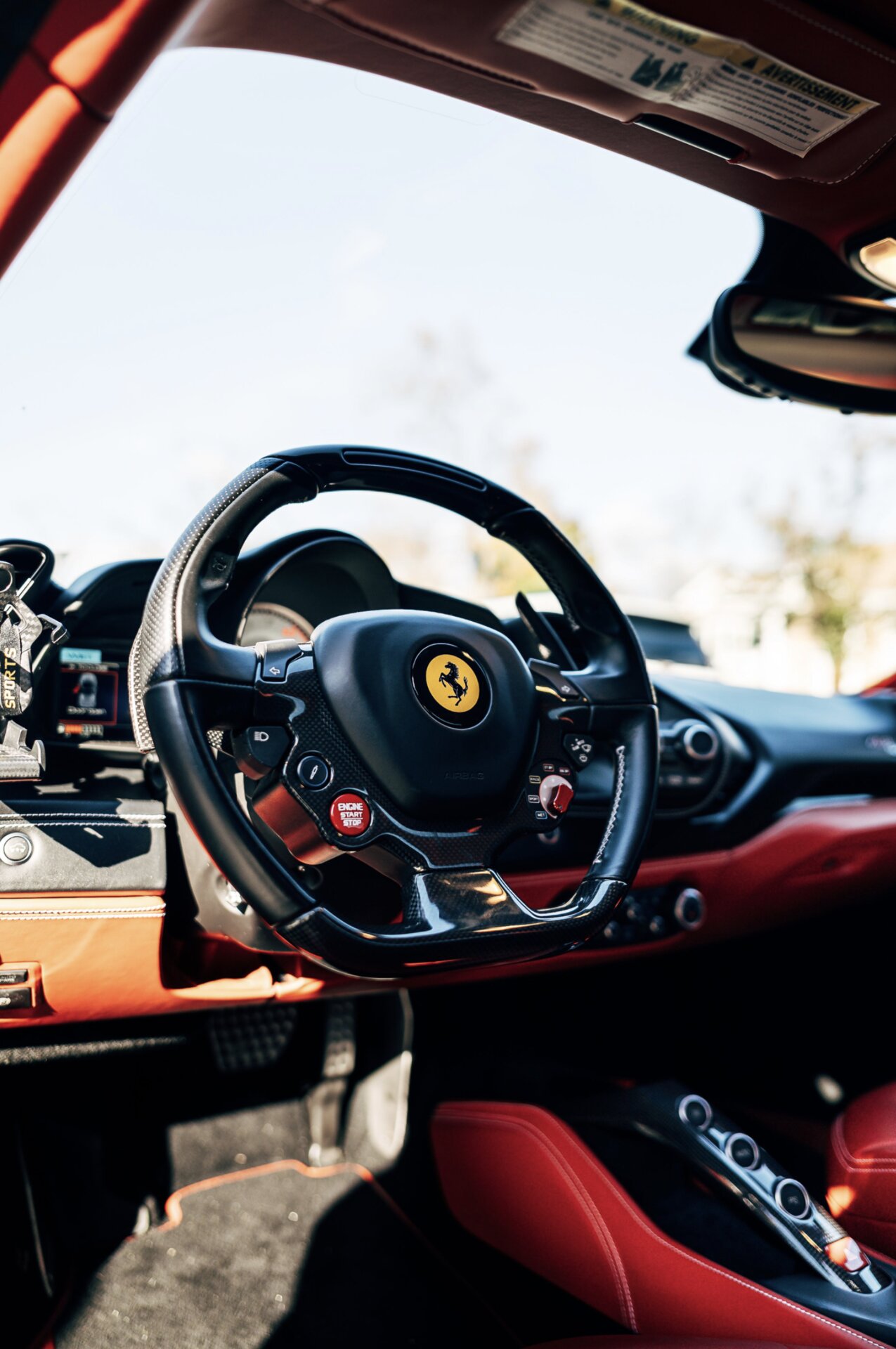 Ferrari 488 Spyder Blue