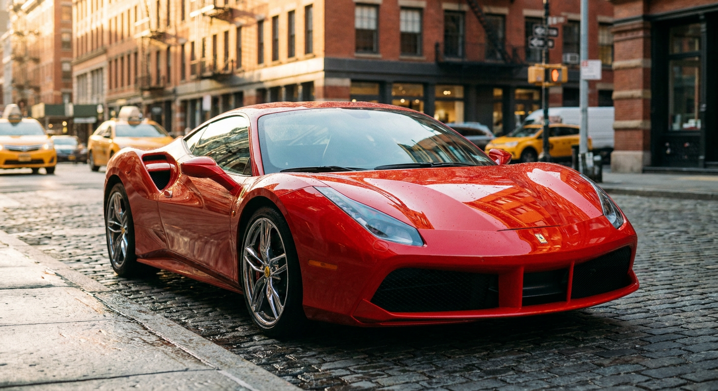 Ferrari 488 Red