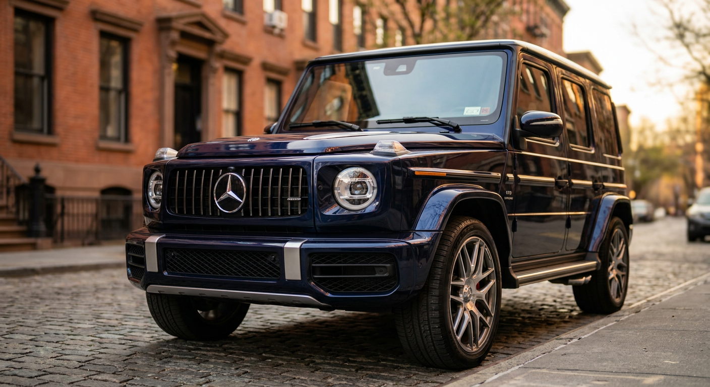 Mercedes G63 AMG Blue